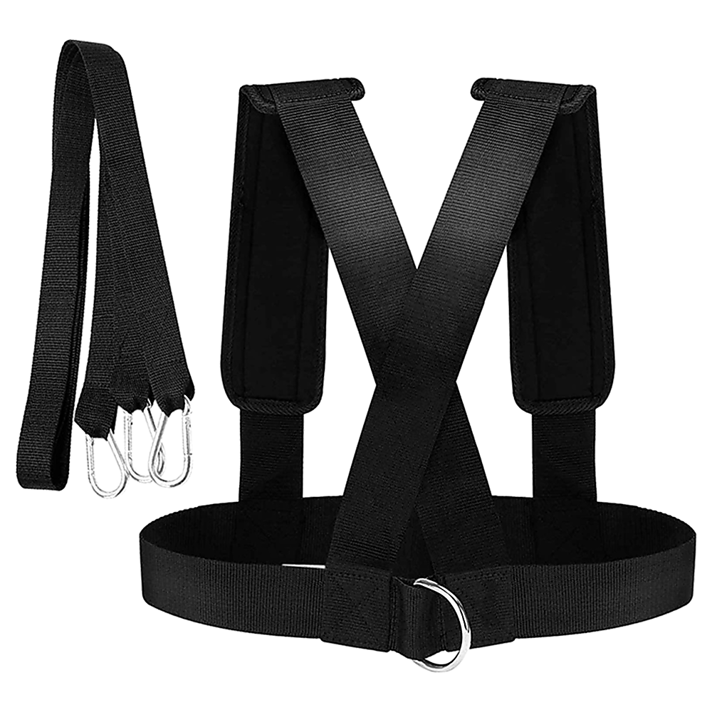 Heavy Duty Gym Sled with Harness