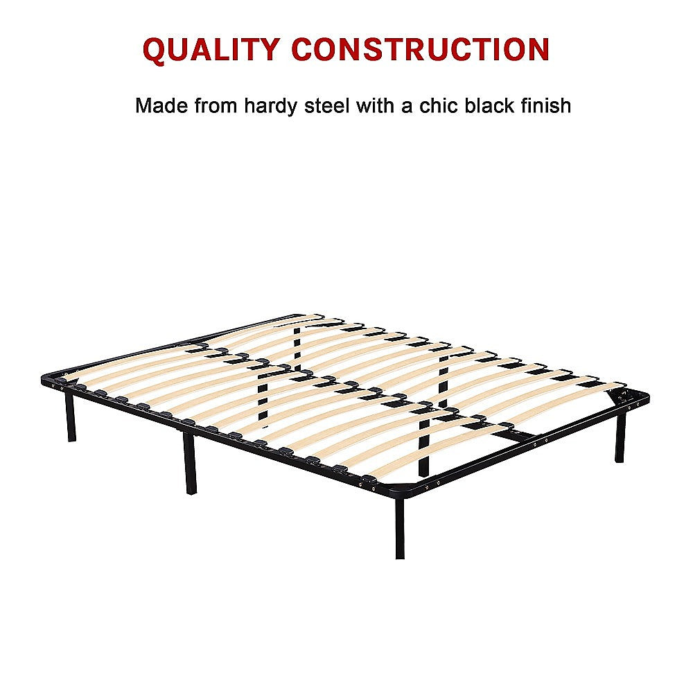 Queen Metal Bed Frame - Bedroom Furniture