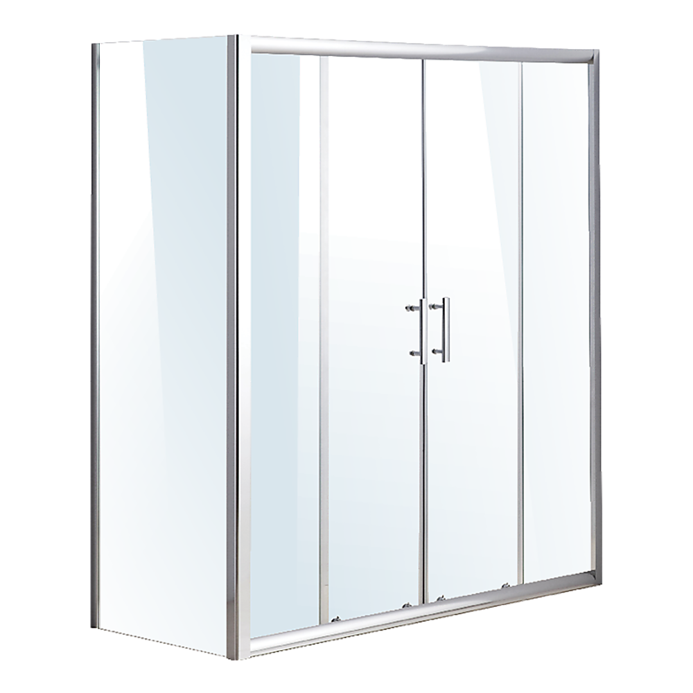 1700 X 700 Sliding Door Safety Glass Shower Screen By Della Francesca