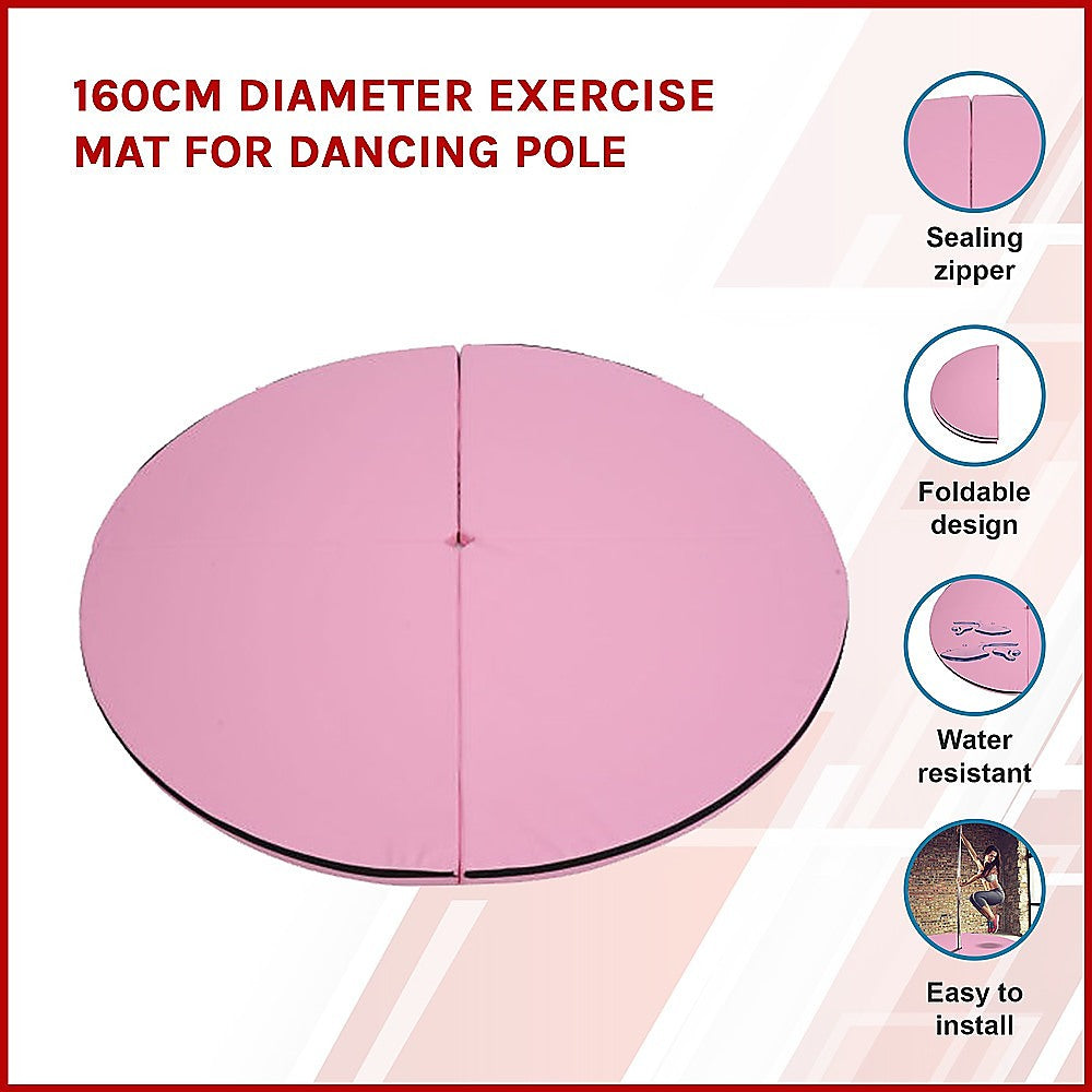 160cm Diameter Exercise Mat for Dancing Pole