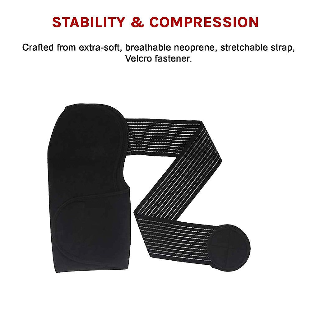 Adjustable Shoulder Support Brace Strap Compression Bandage Wrap