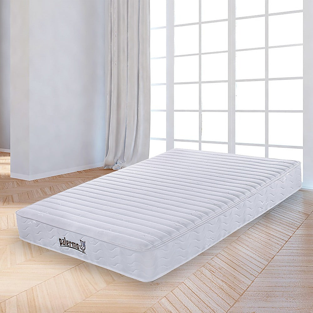 Palermo Contour 20cm Encased Coil Queen Mattress CertiPUR-US Certified Foam