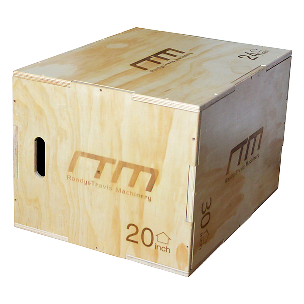 3 IN 1 Wood Plyo Games Plyometric Jump Box