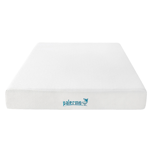 Palermo Queen 25cm Gel Memory Foam Mattress - Dual-Layered - CertiPUR-US Certified