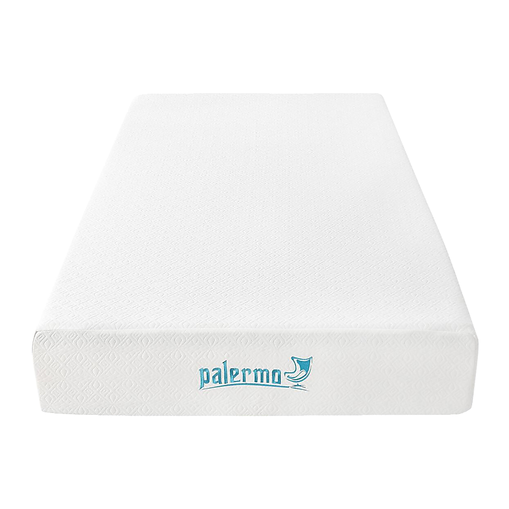 Palermo King Single 25cm Gel Memory Foam Mattress - Dual-Layered - CertiPUR-US Certified