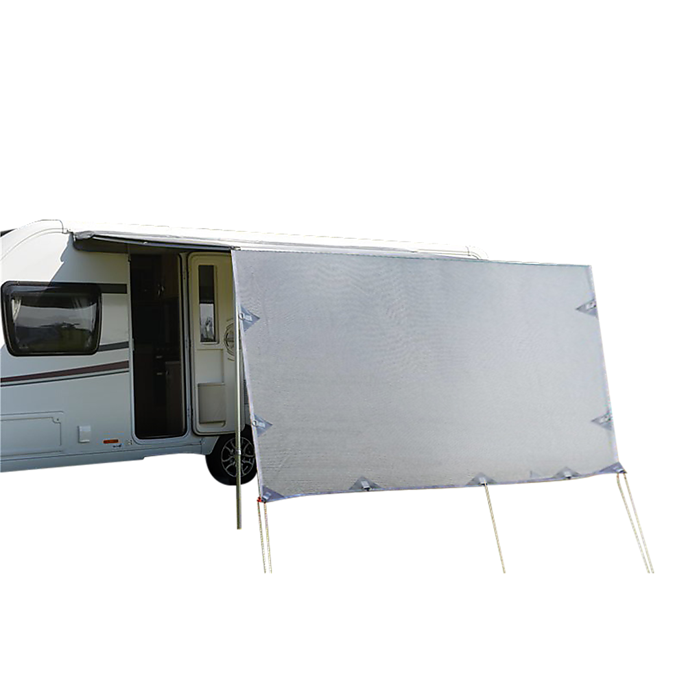 Pop Top Caravan Privacy Screen Sun Shade Side Extension 2.1 x 1.8m