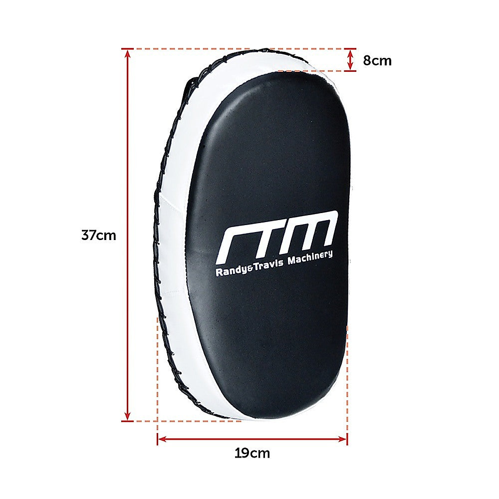 MMA Kick Boxing Pads Curved Strike Shield Punching Bag Focus Arm Muay Thai