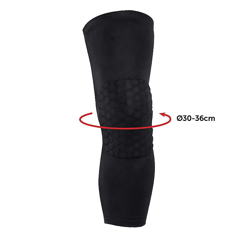 Knee Sleeve Guard Support Brace Sport Compression Calf Running