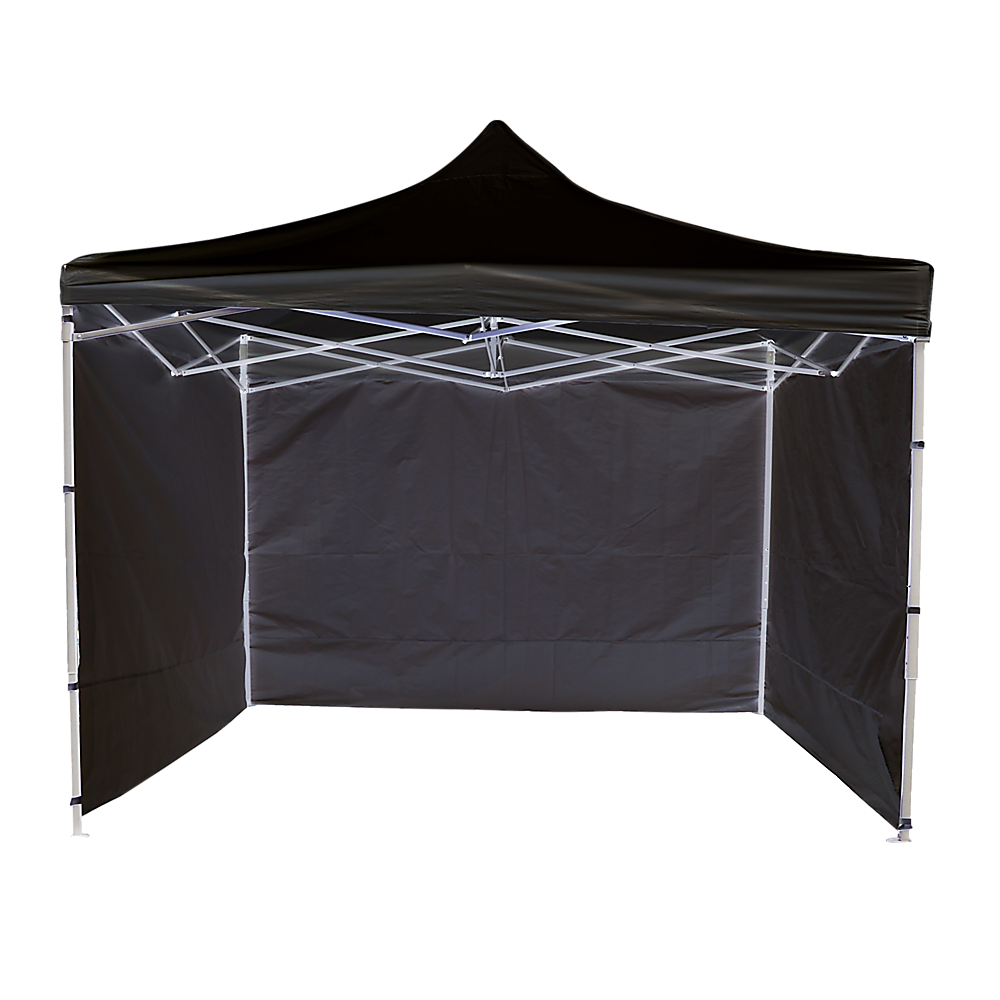 3x3m Popup Gazebo Party Tent Marquee Black