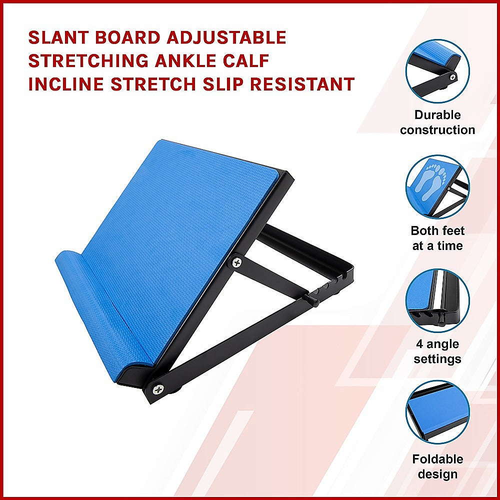 Slant Board Adjustable Stretching Ankle Calf Incline Stretch Slip Resistant