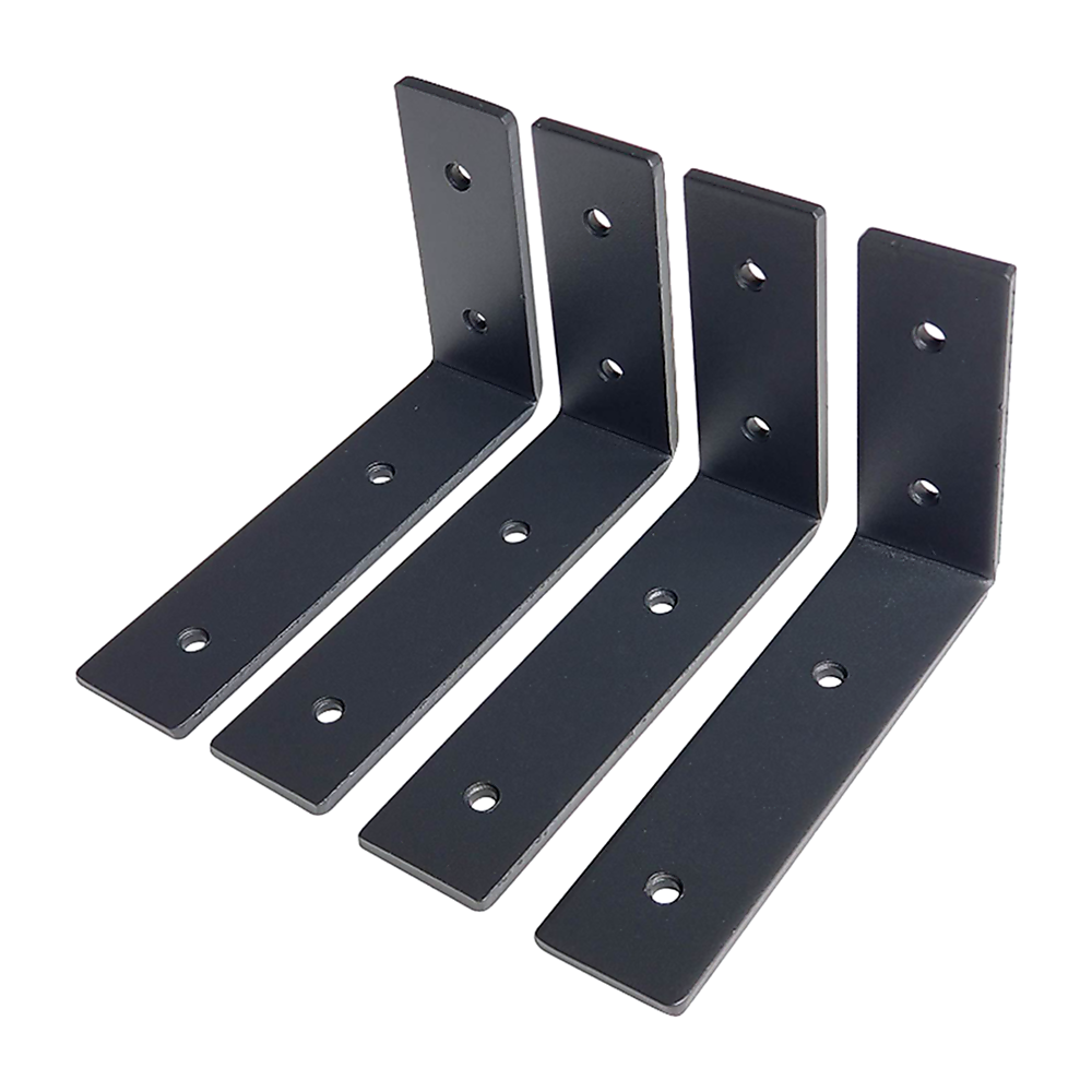 Heavy Duty Shelf Bracket, 15cm x 25cm 4-Pack