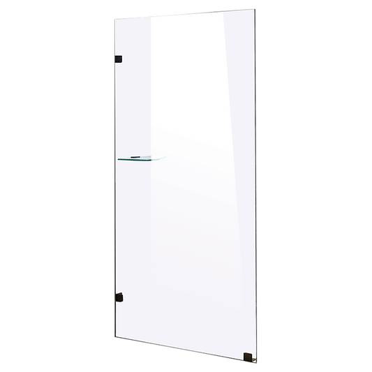 800 x 2000mm Frameless 10mm Safety Glass Shower Screen