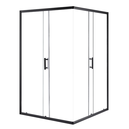 1200 x 800mm Sliding Door Nano Safety Glass Shower Screen By Della Francesca