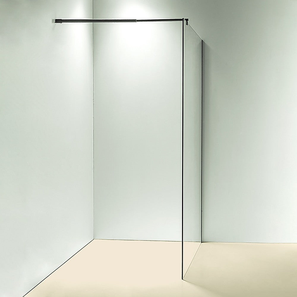 1200 x 2000mm Frameless 10mm Safety Glass Shower Screen