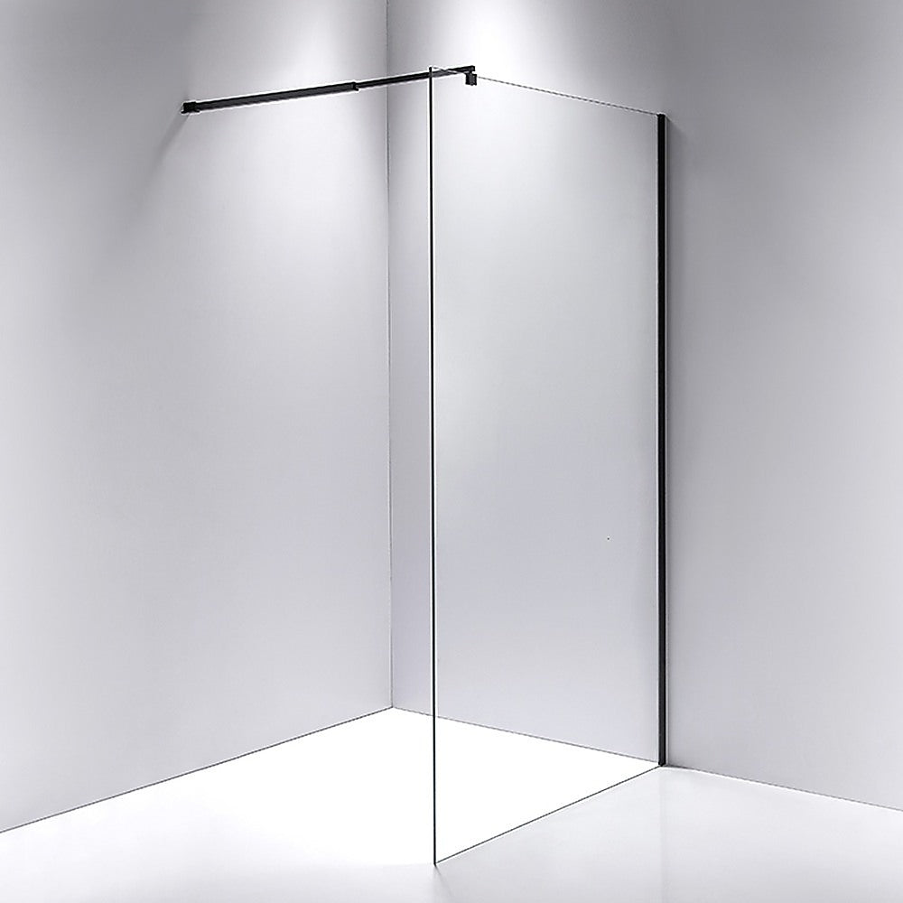 1000 x 2100mm Frameless 10mm Safety Glass Shower Screen