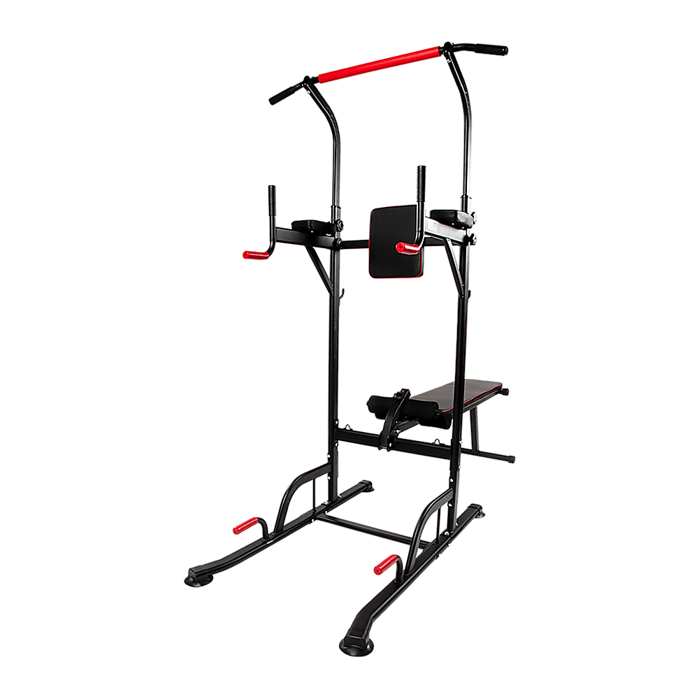 Power Tower Pull Up Weight Bench Dip Multi Station Chin Up Home Gym Equipment