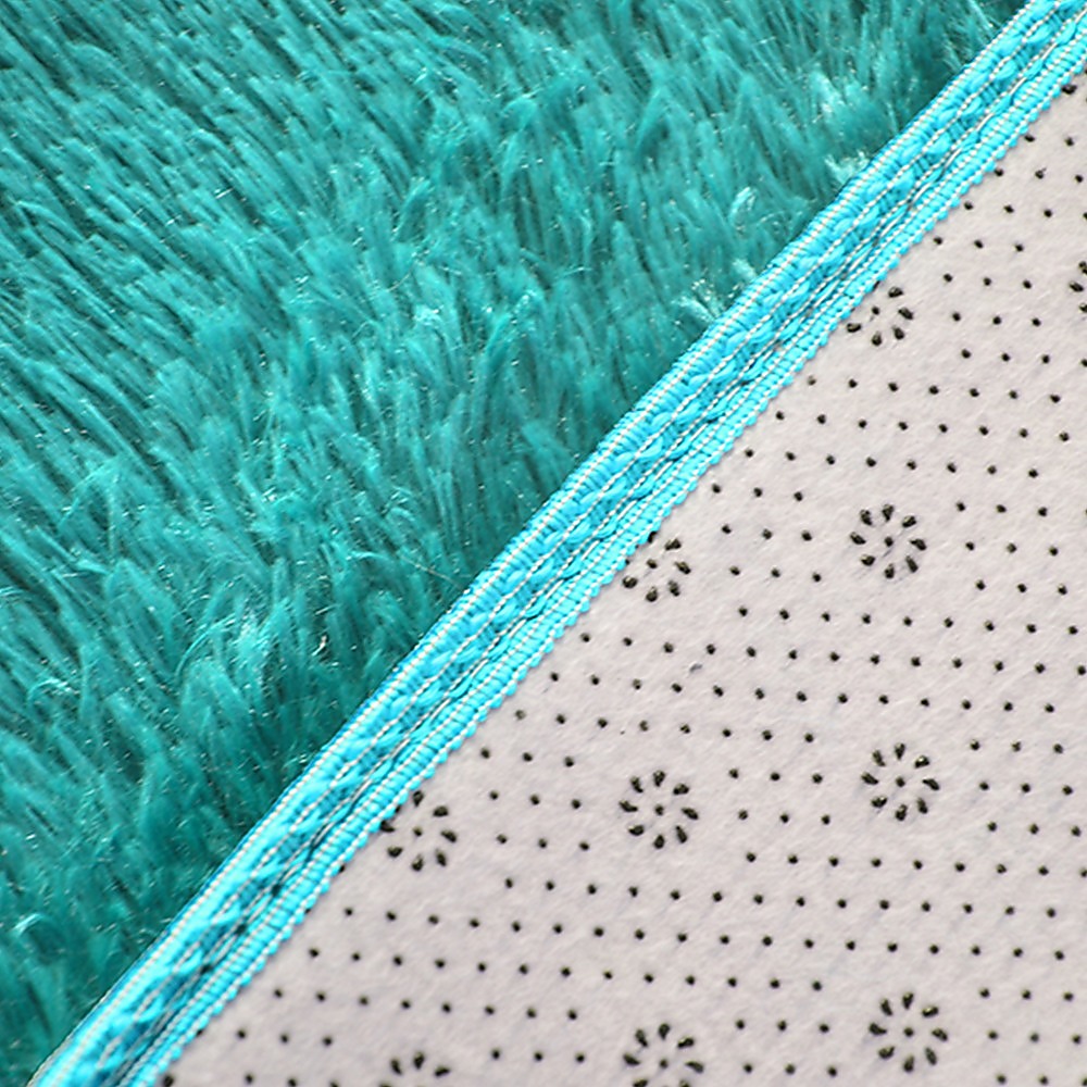 200x140cm Floor Rugs Large Shaggy Rug Area Carpet Bedroom Living Room Mat - Turquoise