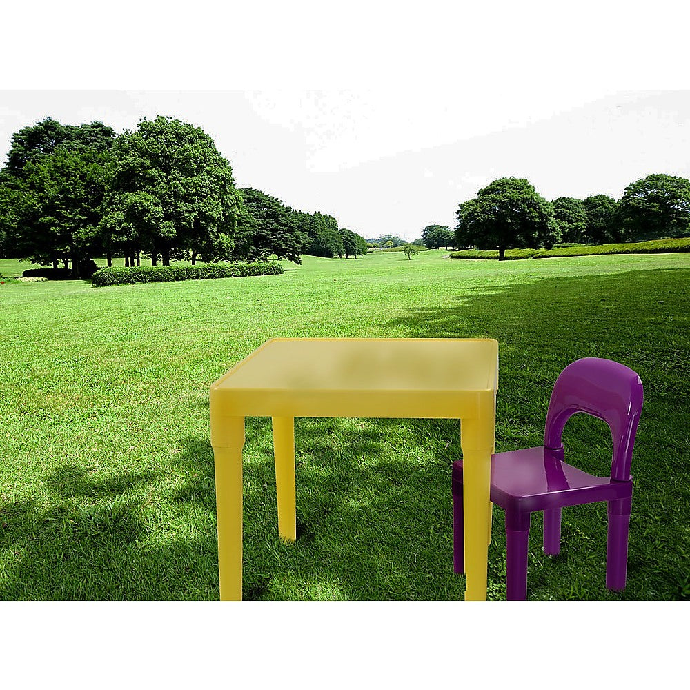 Kids Table and Chairs Play Set Toddler Child Toy Activity Furniture In-Outdoor