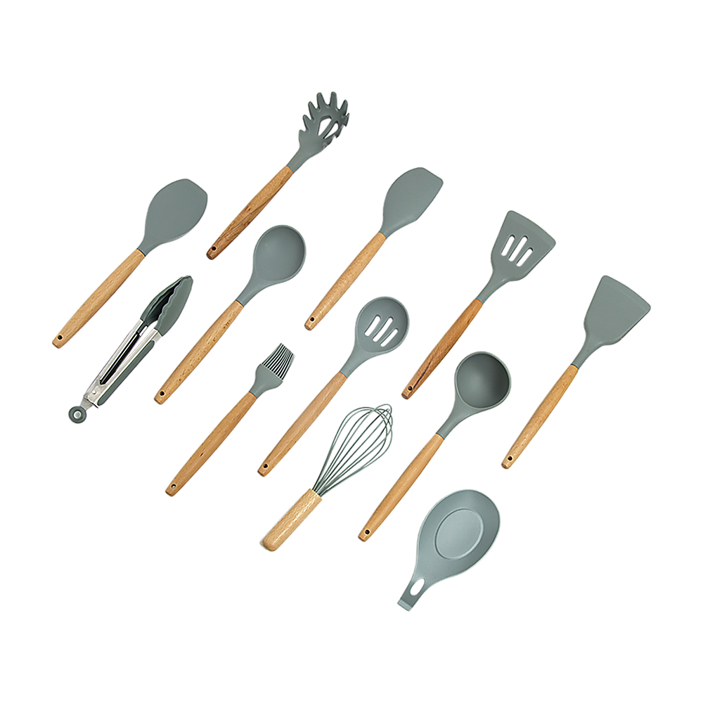 11x Kitchen Utensils for Cooking Baking Silicone Set