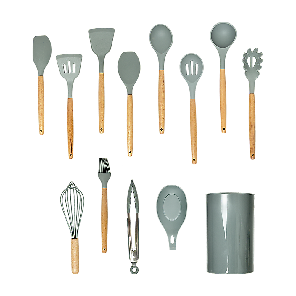 11x Kitchen Utensils for Cooking Baking Silicone Set