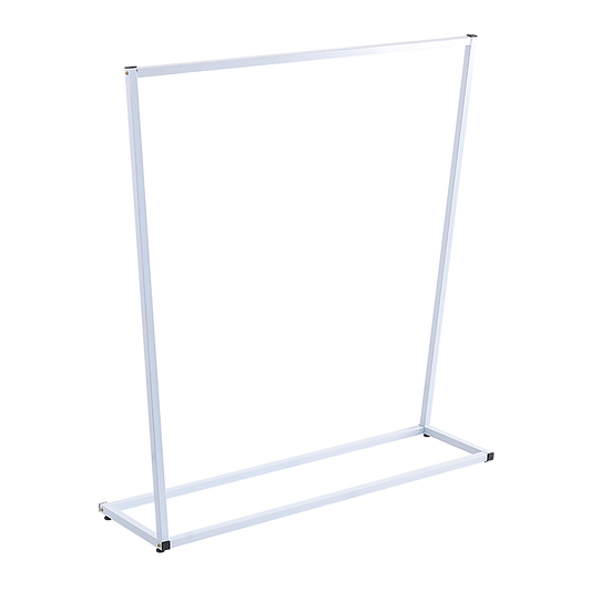 Commercial Clothing Garment Rack Retail Shop White