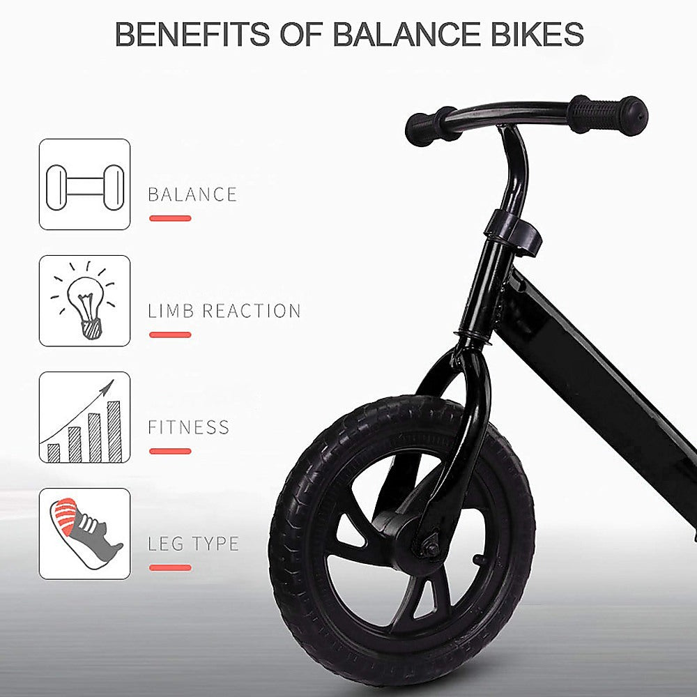 Kids Balance Bike Ride On Toys Push Bicycle Wheels