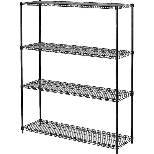 Modular Wire Storage Shelf 1200 x 600 x 1800mm Steel Shelving