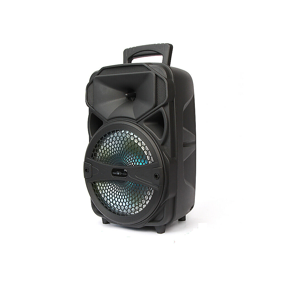 8" 1000W Portable FM Bluetooth Speaker Subwoofer Heavy Bass Sound System