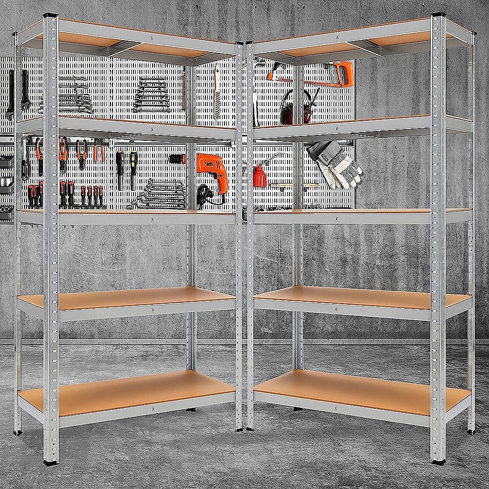 2x1.8M Garage Shelving Warehouse Rack Storage Shelves Pallet Racking