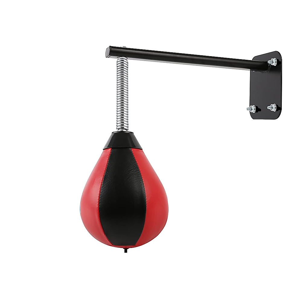 Speed Bag Boxing Punching Bag Wall Mount Reflex Training