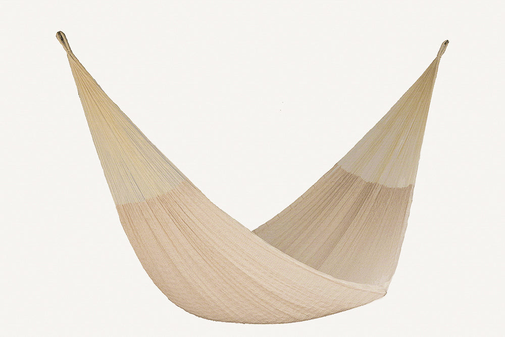 Outdoor undercover Mayan Legacy Nylon Mexican Hammock in Marble colour