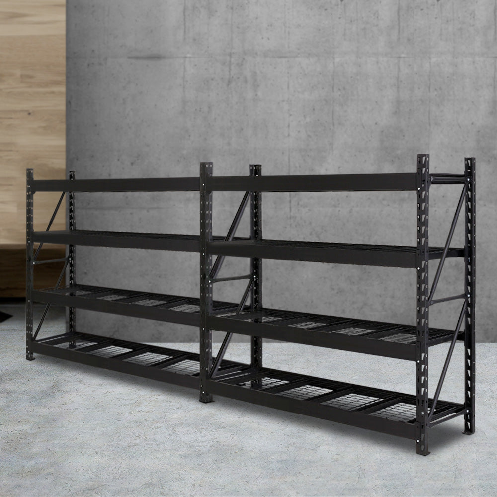 Giantz 4MX2M Garage Shelving Warehouse Rack Pallet Racking Storage Steel