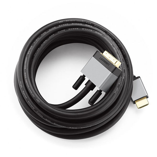 UGREEN HDMI Male to DVI Male Cable 5M (20889)