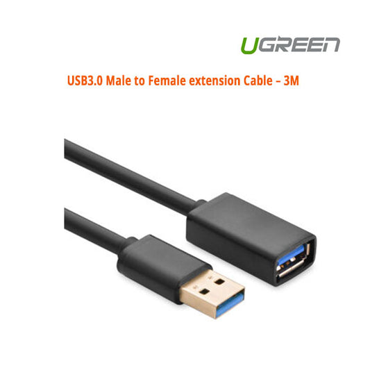 UGREEN USB3.0 Male to Female extension Cable 3M (30127)