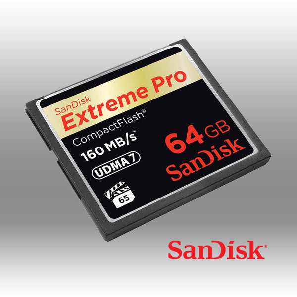 SanDisk Extreme Pro CFXP 64GB CompactFlash 160MB/s (SDCFXPS-064G)