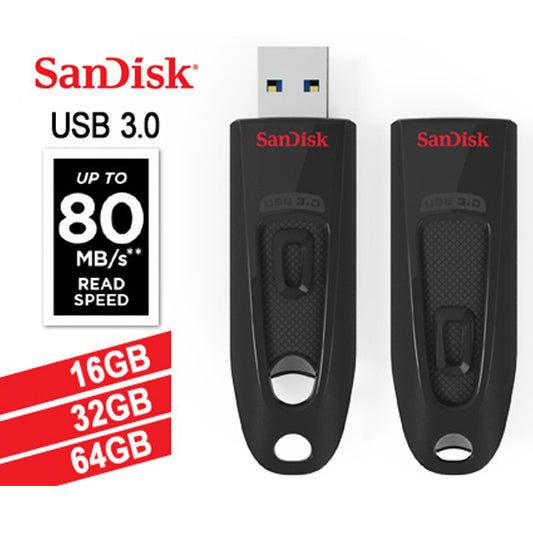 SanDisk Ultra CZ48 32G USB 3.0 Flash Drive (SDCZ48-032G)