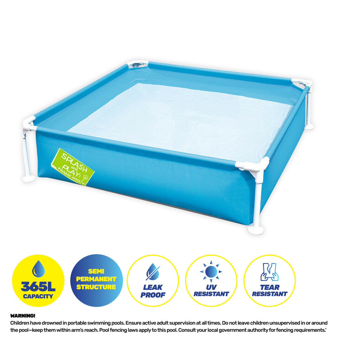 Bestway Steel Pro My First Frame Pool Kids Blue 1.22m x 30.5cm